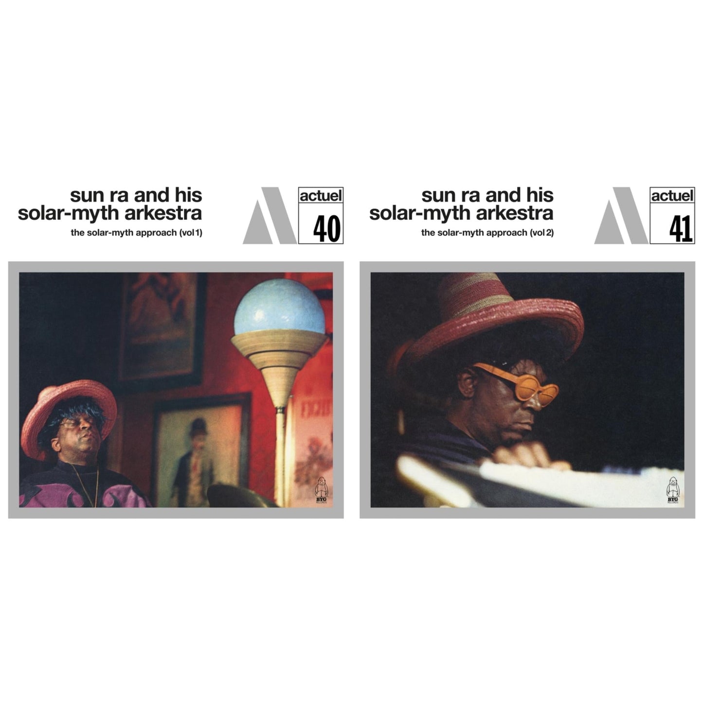 Sun Ra & His Solar-Myth Arkestra - Solar-Myth Approach: Vol 1 & Solar-Myth Approach: Vol 2 - LP Vinyl Bundle