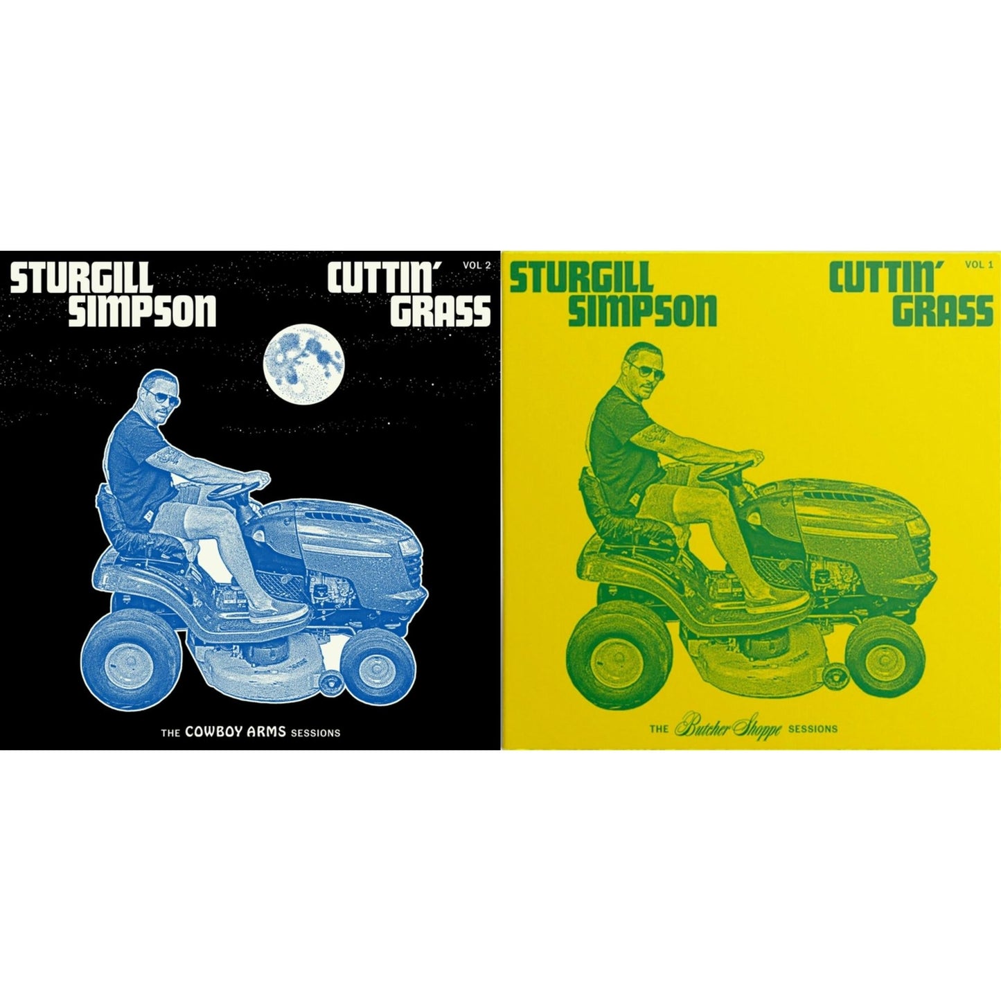 Sturgill Simpson - Cuttin' Grass - Vol. 2 (Cowboy Arms Sessions) & Cuttin' Grass (2LP)