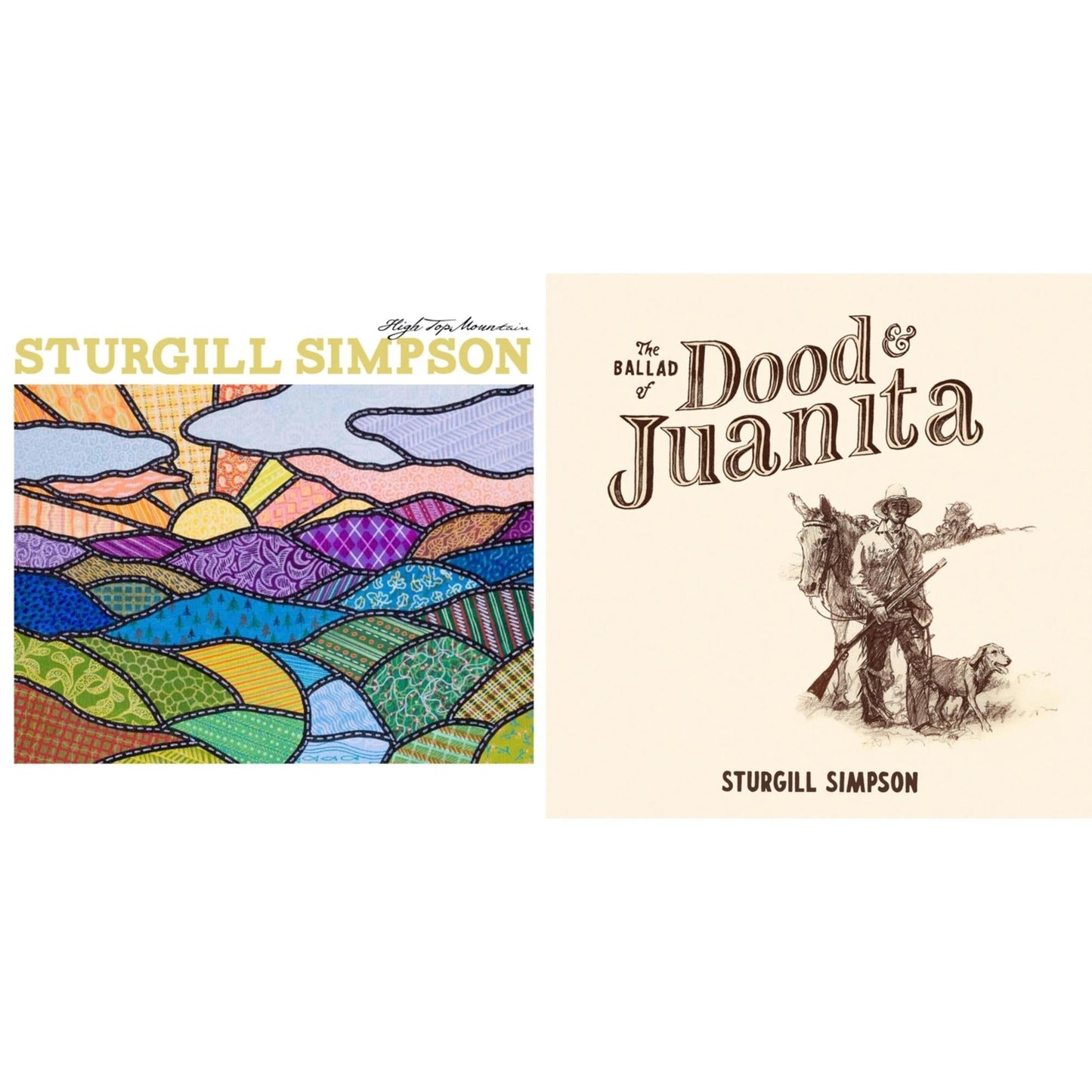 Sturgill Simpson - High Top Mountain & Ballad Of Dood & Juanita - LP Vinyl Bundle