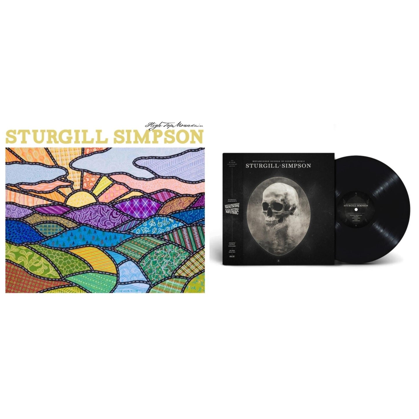 Sturgill Simpson - High Top Mountain & Metamodern Sounds In Country Music 10 Year Anniversary Edition (180G) - LP Vinyl Bundle