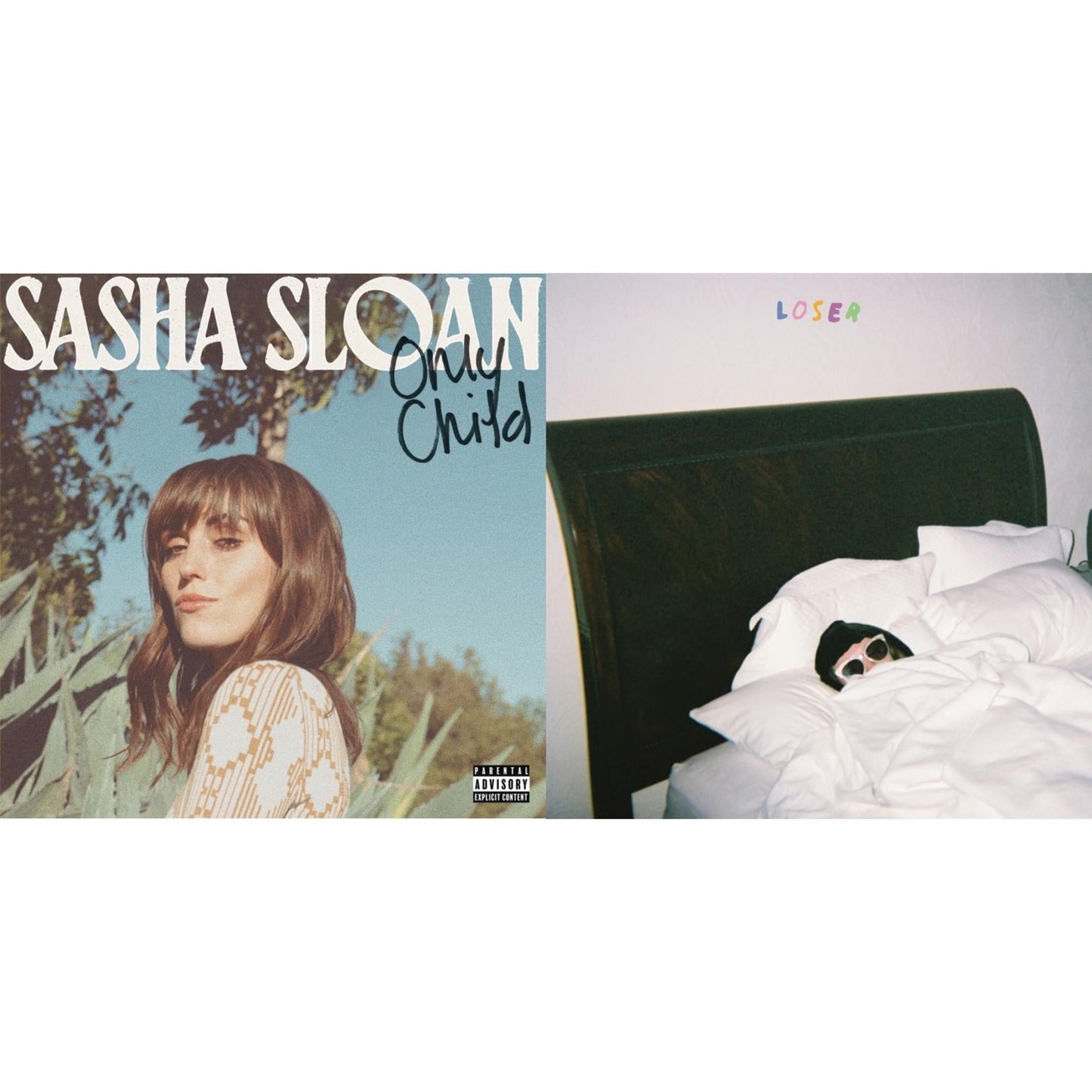 Sasha Sloan - Loser (150G/Dl) & Only Child (150G/Dl Code) - LP Vinyl Bundle