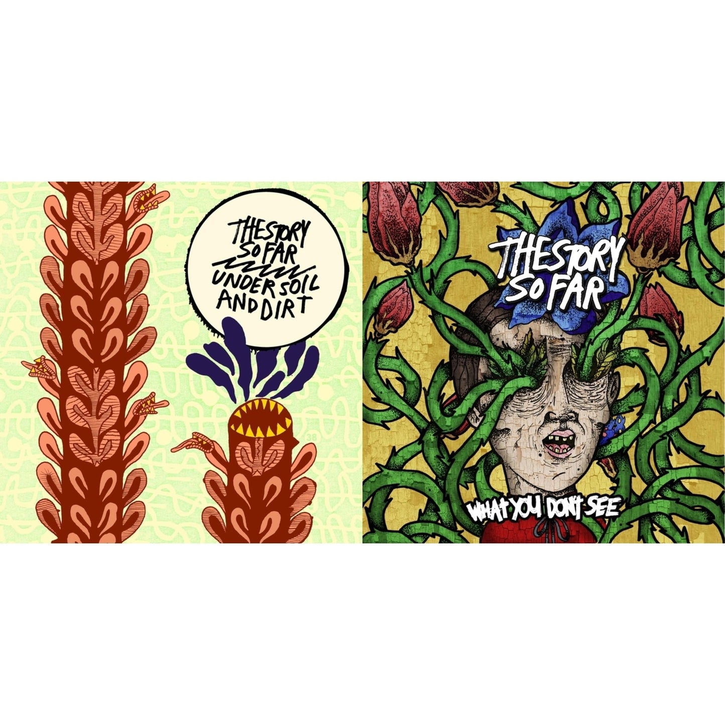 Story So Far - Under Soil & Dirt & What You Don't See - LP Vinyl Bundle