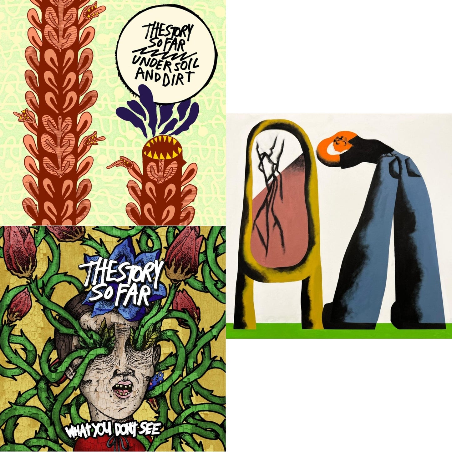 Story So Far - Under Soil & Dirt & What You Don't See & I Want To Disappear - LP Vinyl Bundle