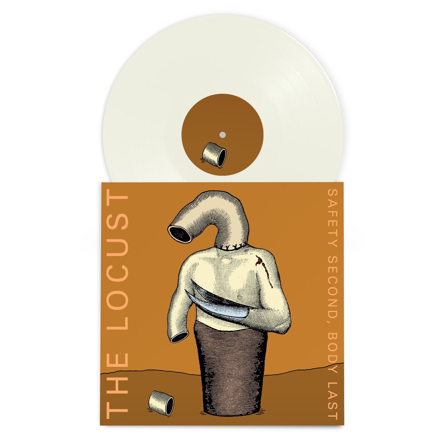 The Locust ‘Safety Second, Body Last' EP (Limited Edition — Only 200 Made, White Vinyl) Vinyl Record