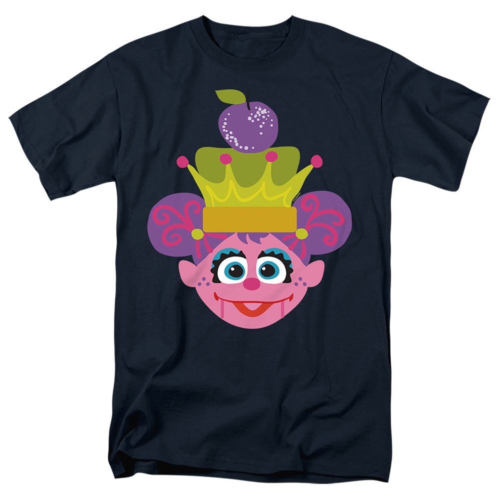 Sesame Street Christmas Nutcracker Abby Cadabby Mens T Shirt Silver Officially Licensed