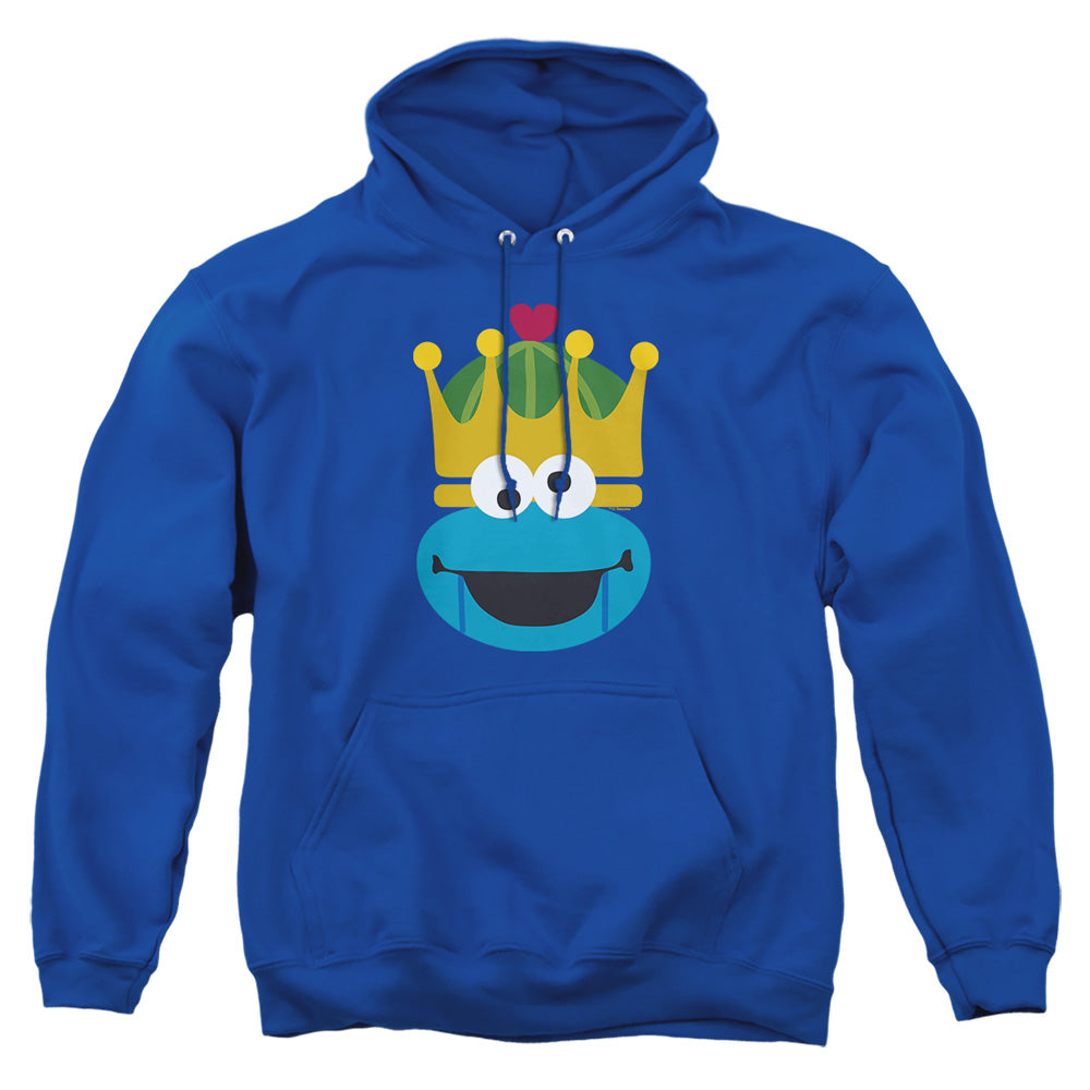 Sesame Street Christmas Nutcracker Cookie Monster Mens Hoodie Royal Officially Licensed