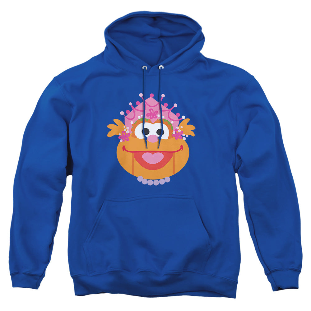 Sesame Street Christmas Nutcracker Zoey Mens Hoodie Royal Officially Licensed