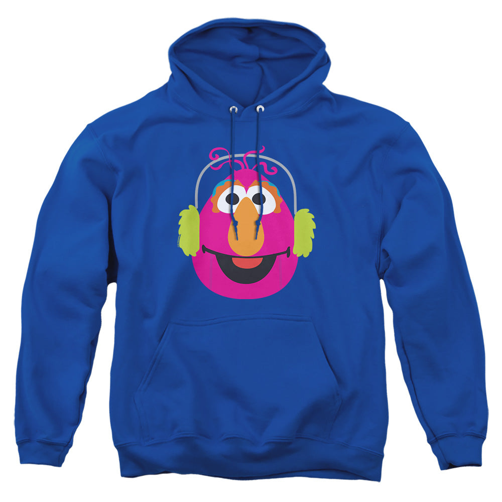 Sesame Street Christmas Nutcracker Telly Monster Mens Hoodie Royal Officially Licensed