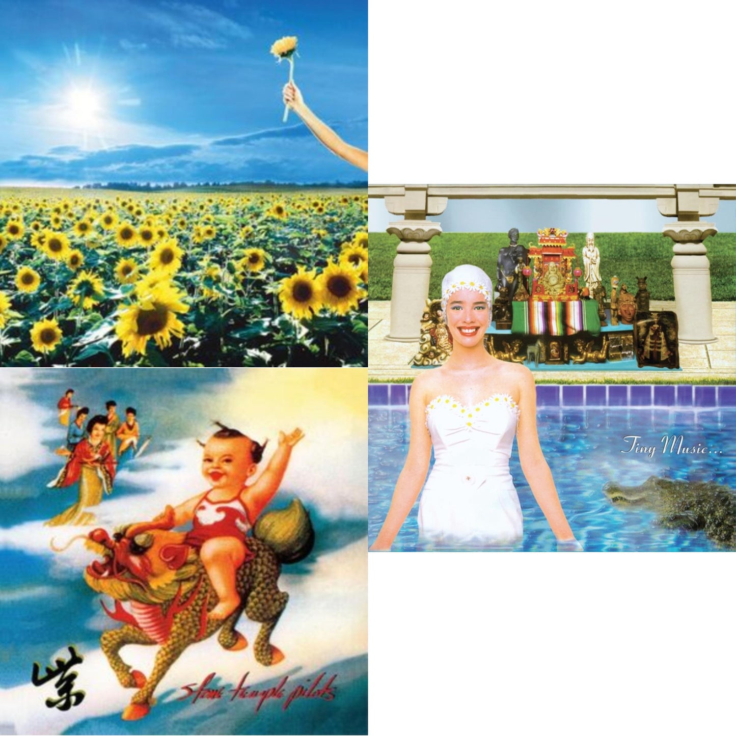 Stone Temple Pilots - Thank You (2LP) & Purple & Tiny Music..Songs From The Vatican Gift Shop (Super Deluxe Edition/3CD/LP)