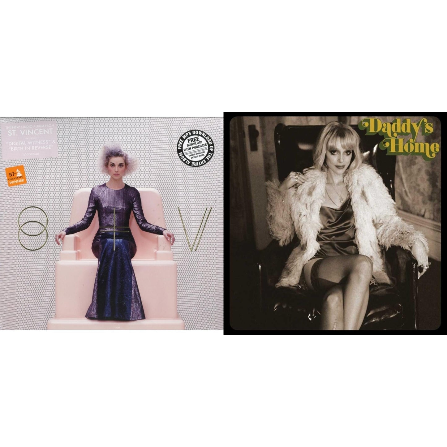 St. Vincent - St Vincent & Daddy's Home - LP Vinyl Bundle