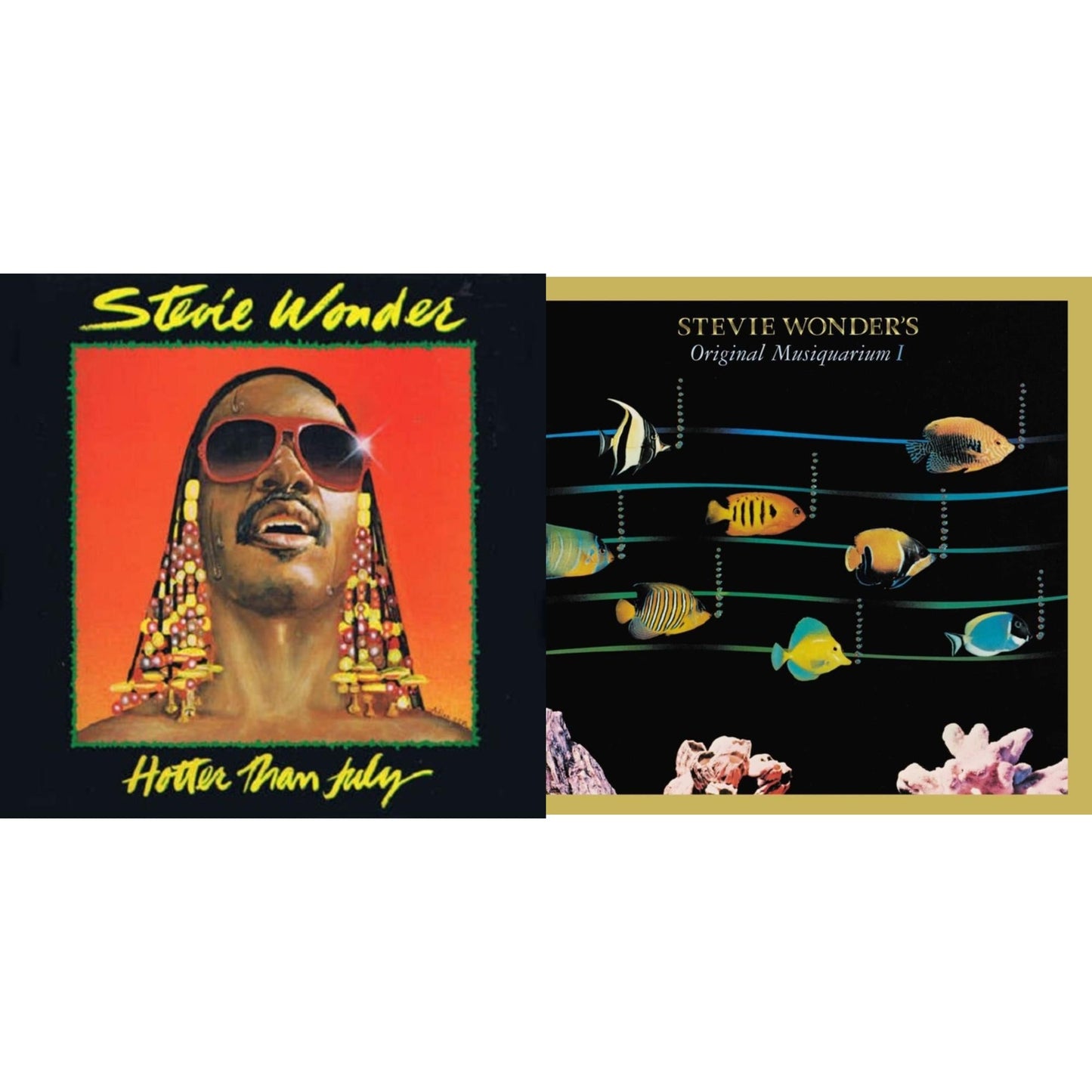 Stevie Wonder - Hotter Than July & Original Musiquarium I (2LP)