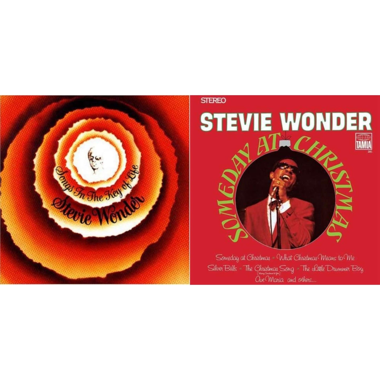 Stevie Wonder - Songs In The Key Of Life & Someday At Christmas - LP Vinyl Bundle