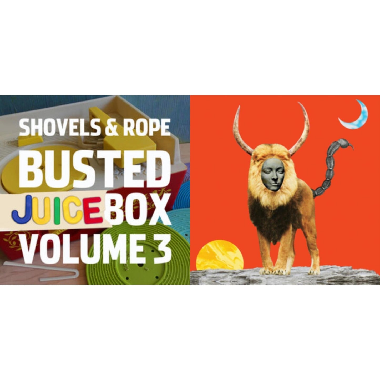 Shovels & Rope - Busted Jukebox Vol. 3 & Manticore - LP Vinyl Bundle