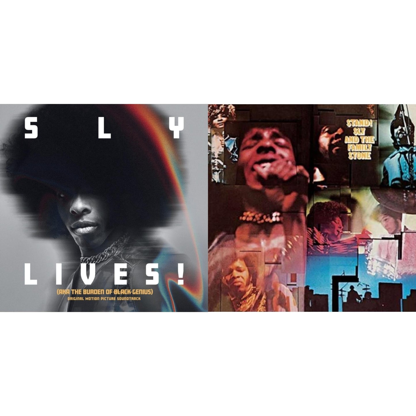 Sly & The Family Stone - Sly Lives! (Aka The Burden Of Black Genius) (Ost/2LP) & Stand (180G)