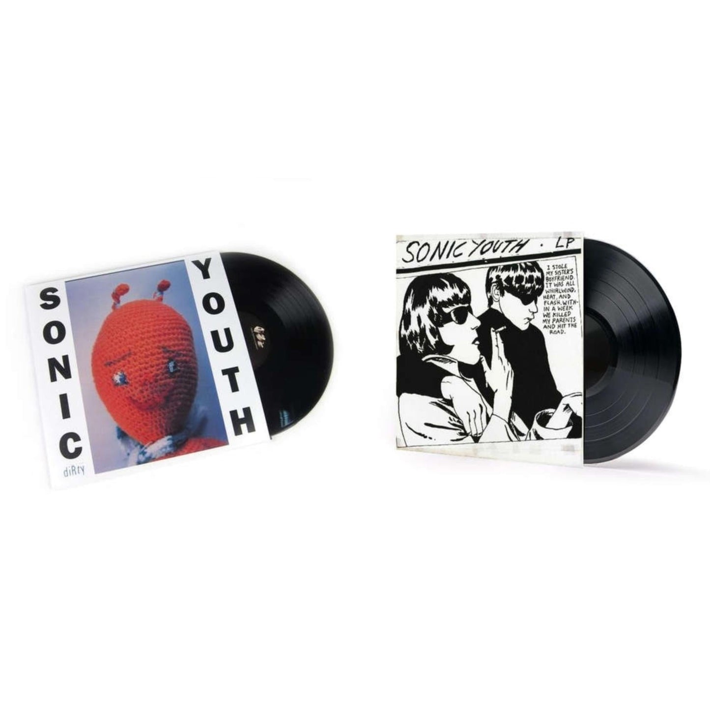 Sonic Youth - Dirty & Goo - LP Vinyl Bundle