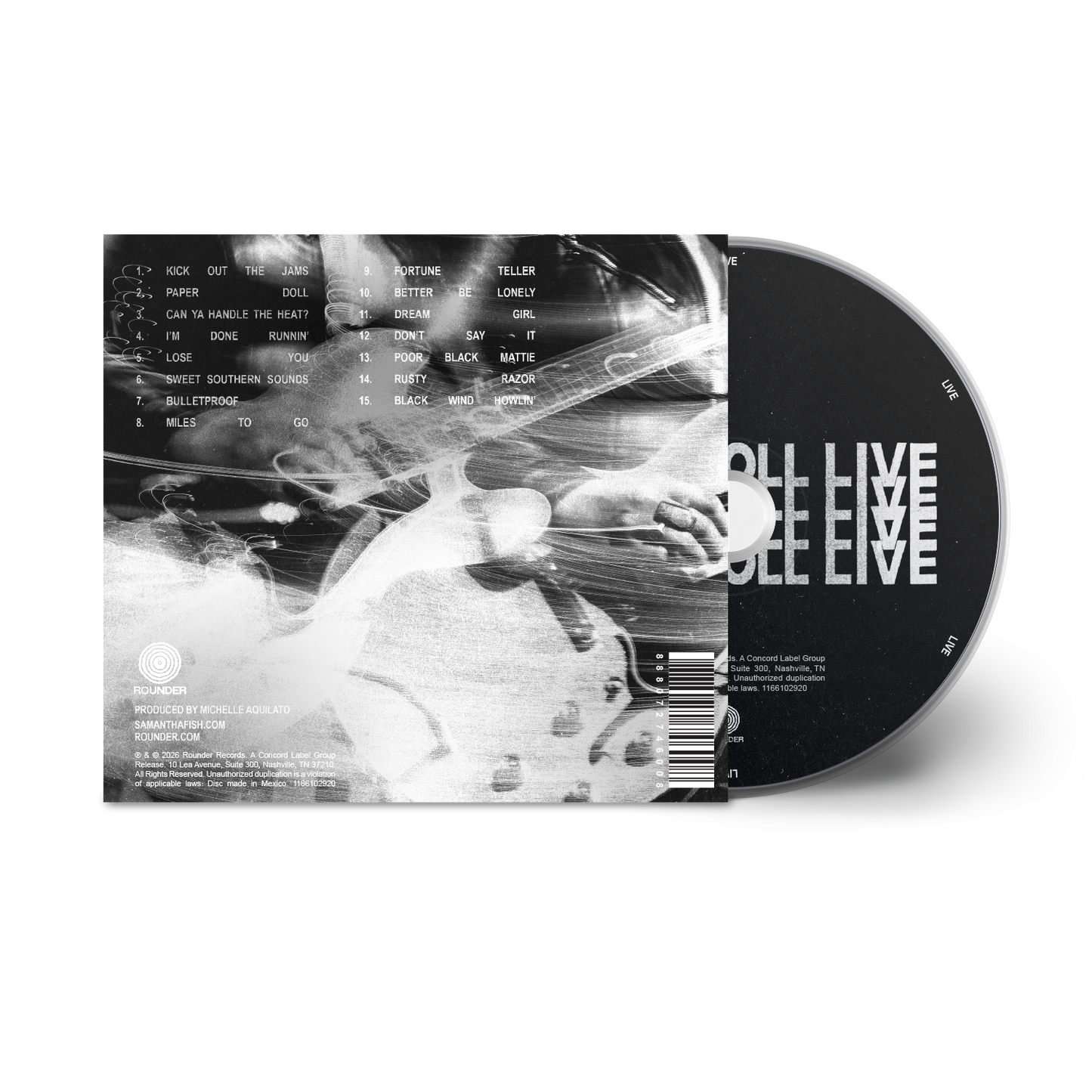 Paper Doll (Live at the Bijou) - Music CD