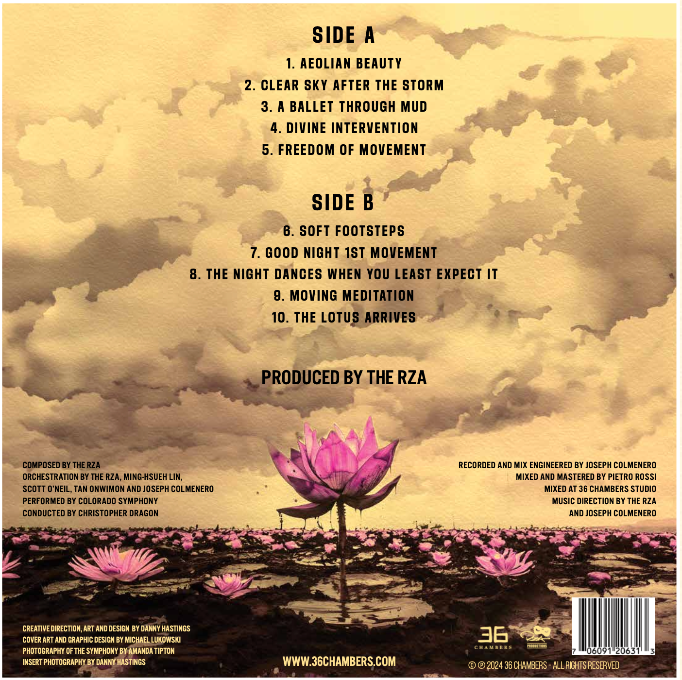 RZA A Ballet Through Mud Standard Edition Vinyl Record