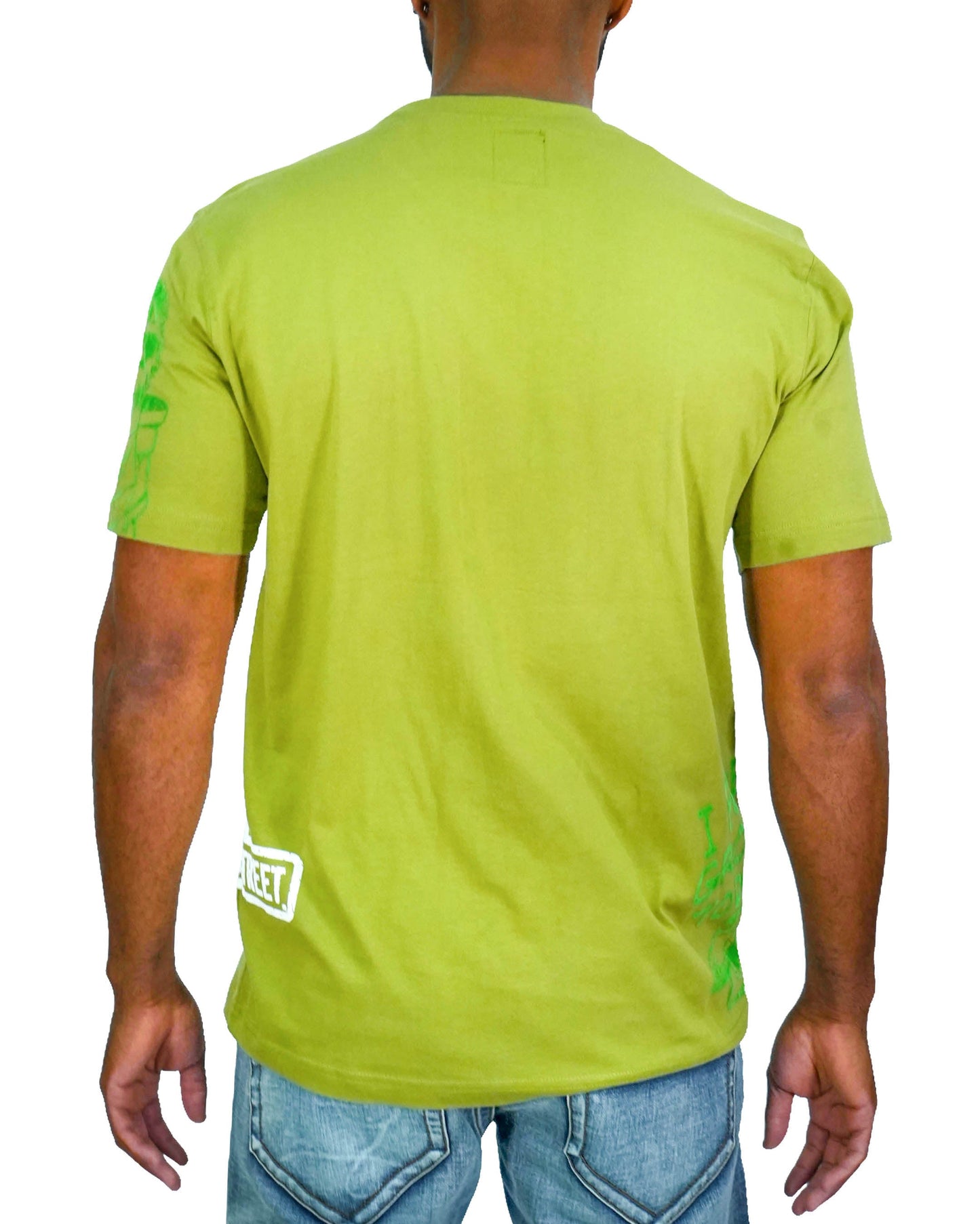 Sesame Street - Oscar The Grouch Green Mens T Shirt