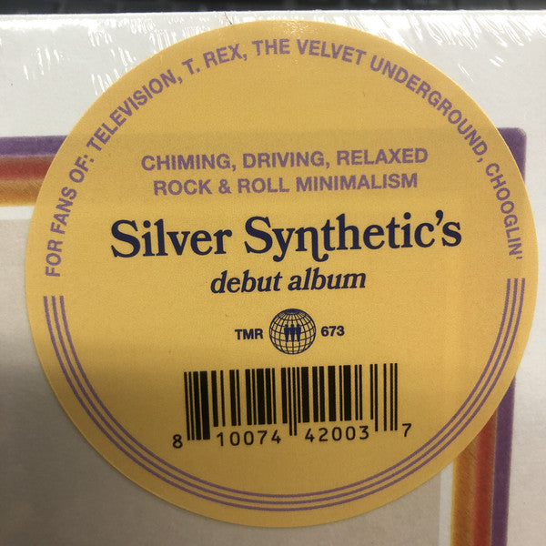 Silver Synthetic Vinyl Record