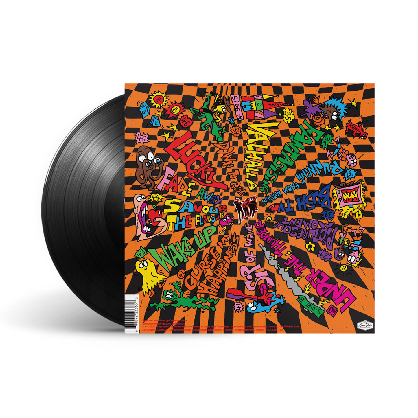 Skegss Rehearsal Standard LP Limited Edition Orange Cover Vinyl Record