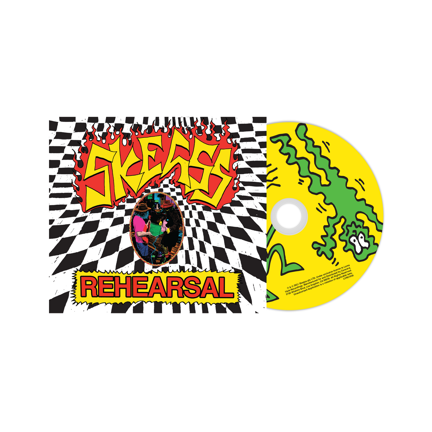 Skegss Rehearsal Music CD