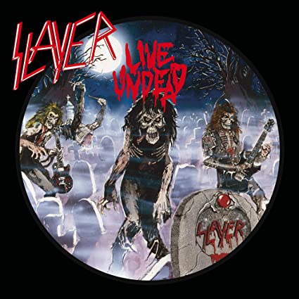 Slayer Live Undead Grey Marbled Vinyl Vinyl Record