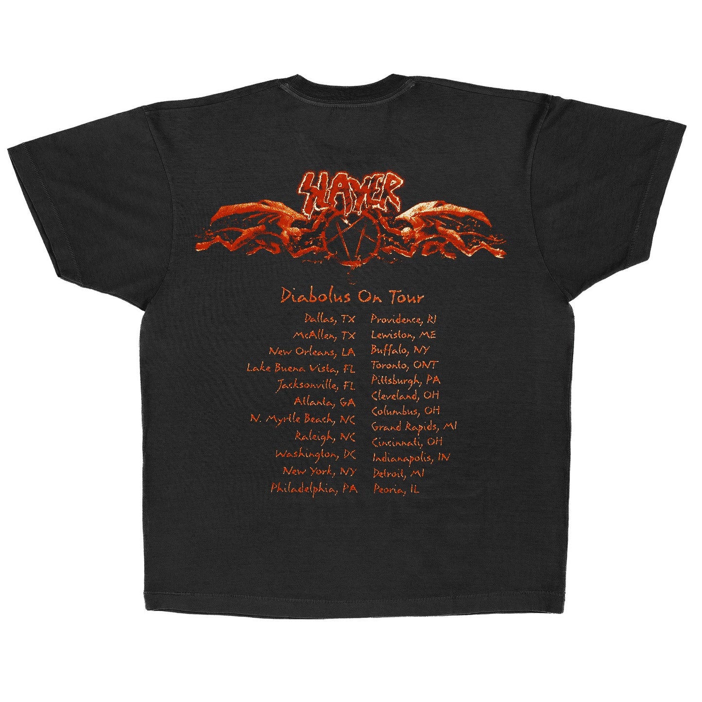 Slayer Diabolus Mens T Shirt Black Officially Licensed