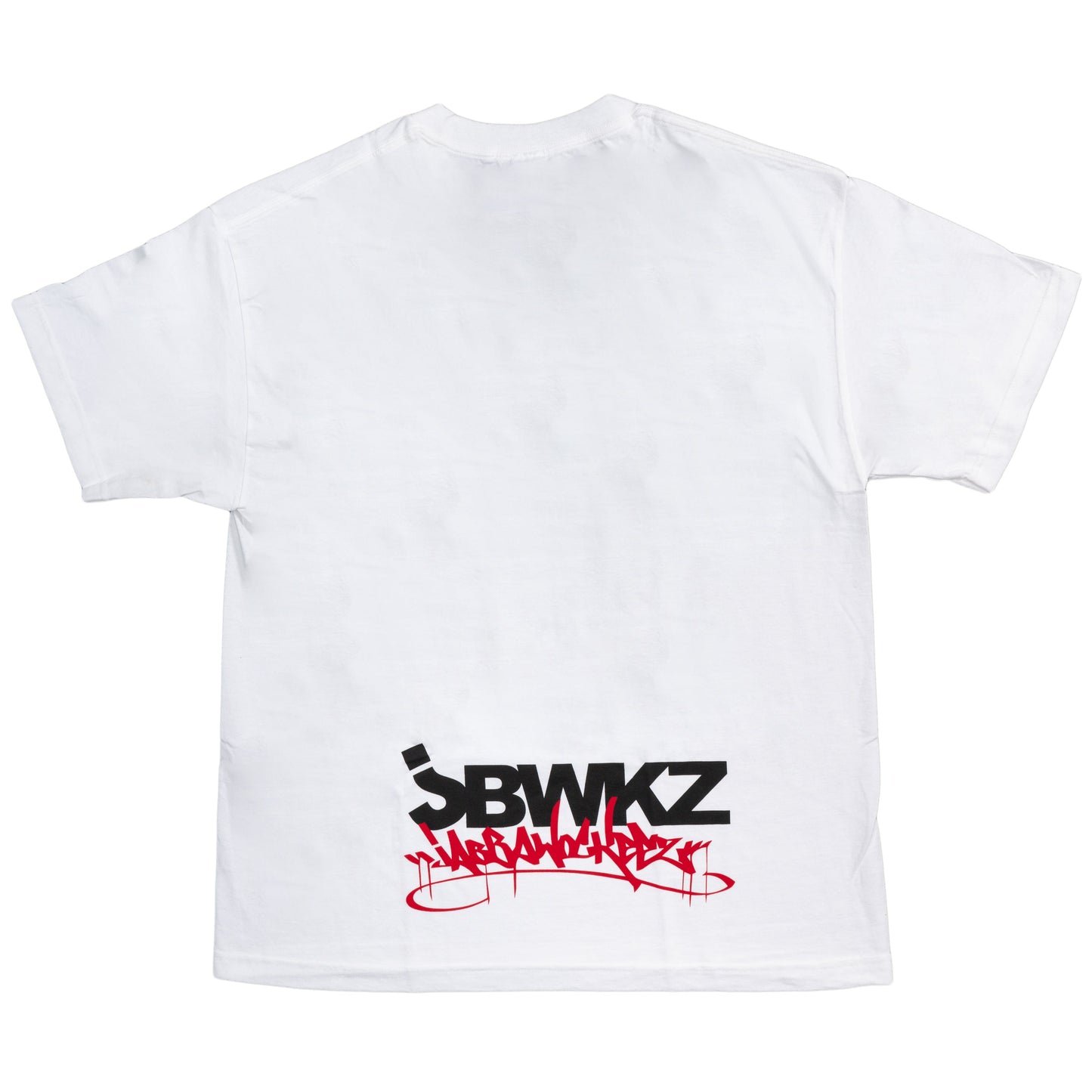 Jabbawockeez Dance Face Fill Logo White T Shirt Tee White
