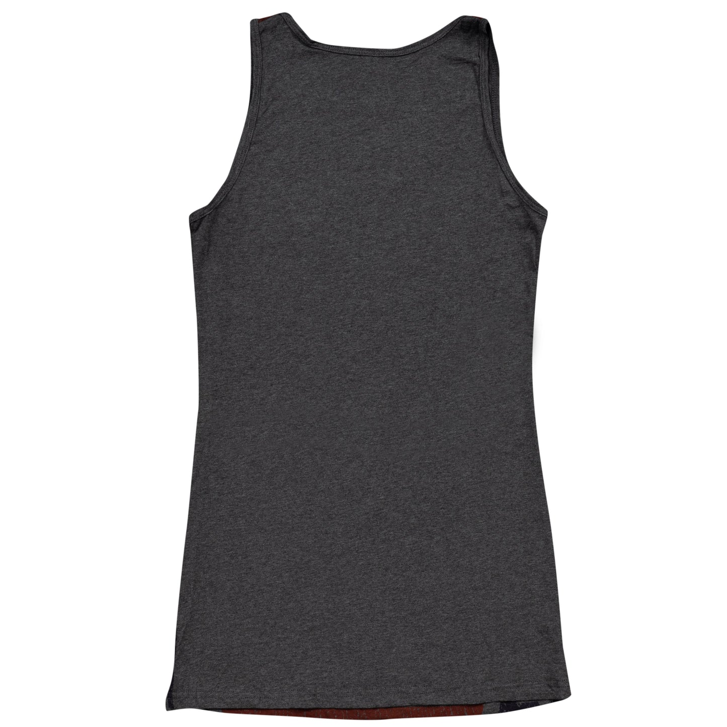 Rebel Charcoal Distressed Flag Tank Top