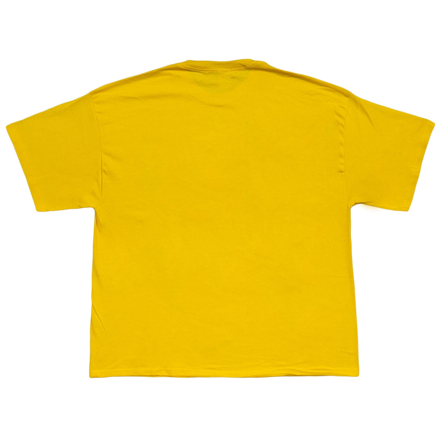 Pac-Man Big Face Yellow Mens T Shirt Yellow