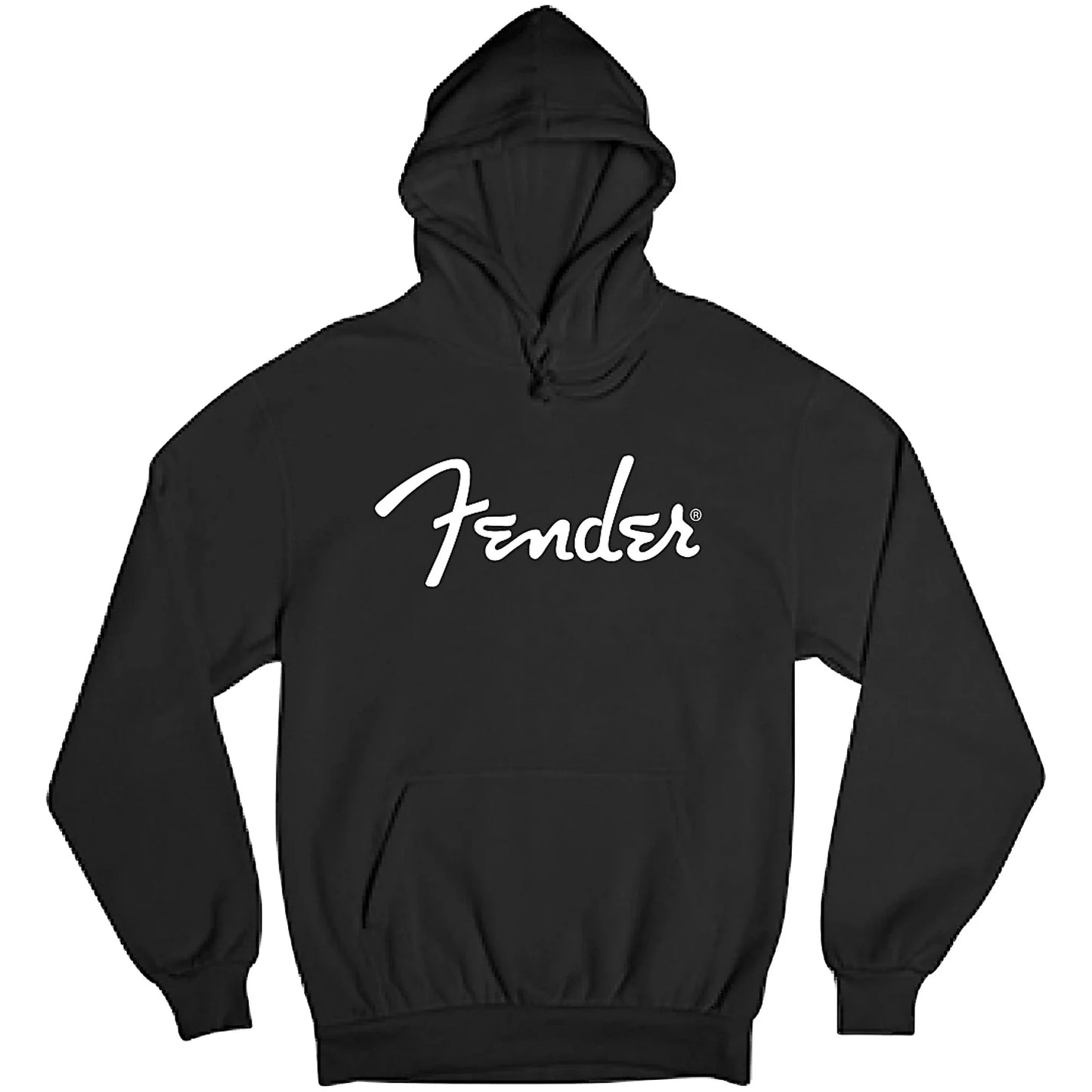 Fender Spaghetti Logo Hoodie Seatshirt Black