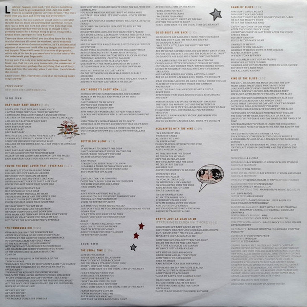 Steve Earle – Terraplane (LP Vinyl) Vinyl Record
