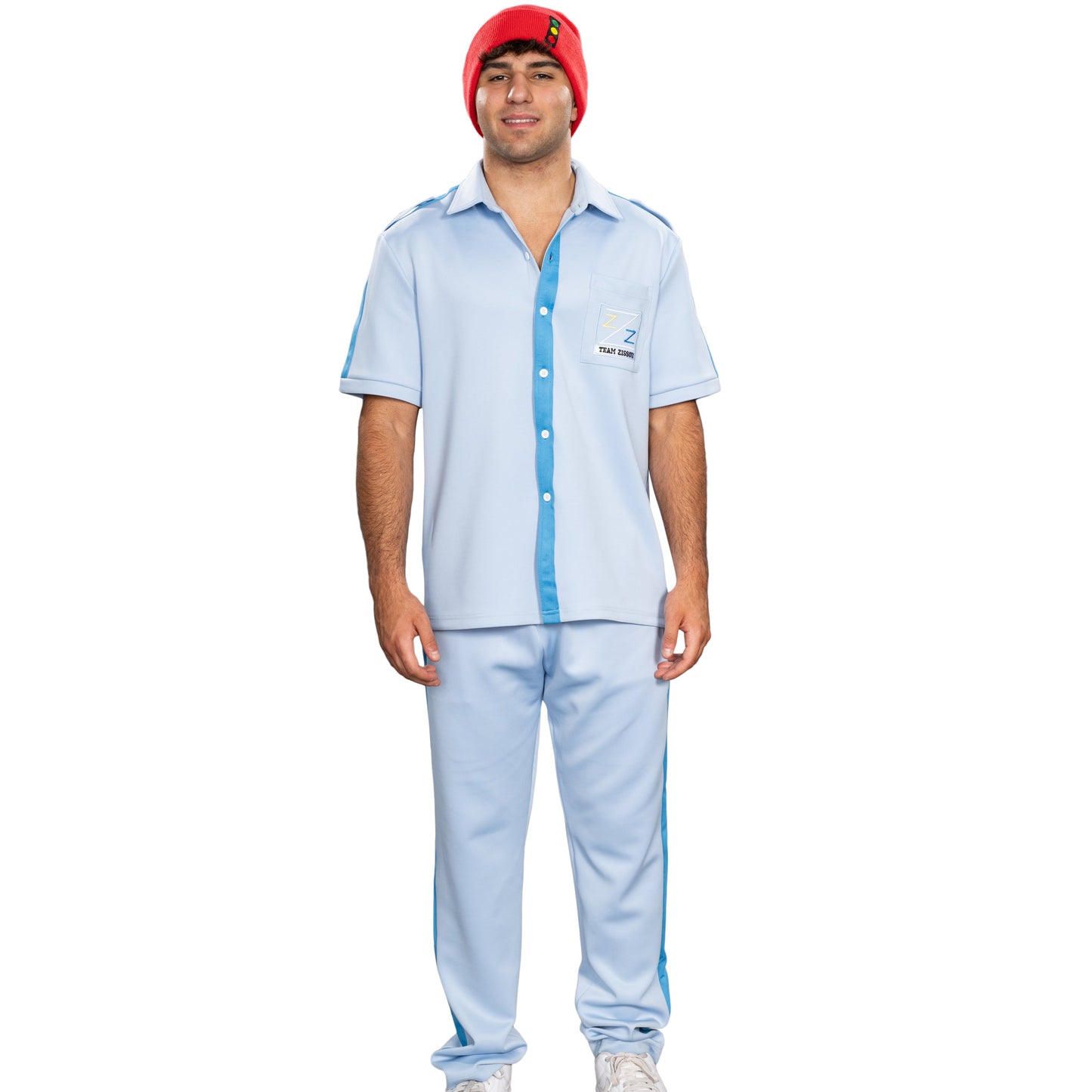 Steve Underwater Explorer Movie Character Halloween Costume Set