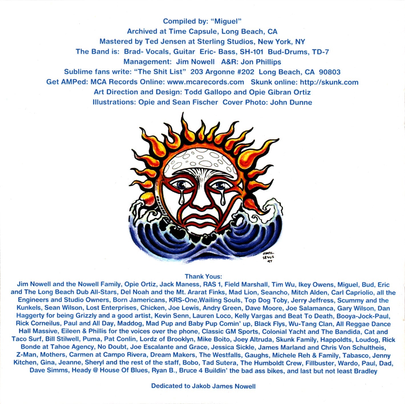 Sublime – Second Hand Smoke Music CD