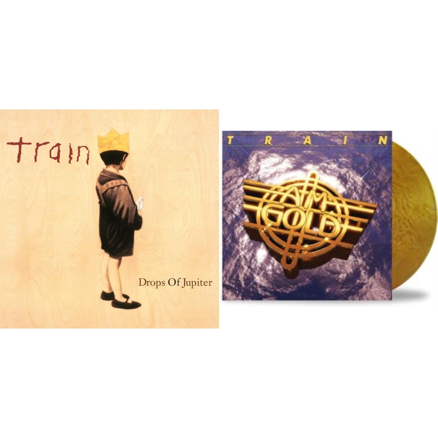 Train - Drops Of Jupiter (20Th Anniversary Edition/Bronze LP Vinyl) & Am Gold (Metallic Gold LP Vinyl)