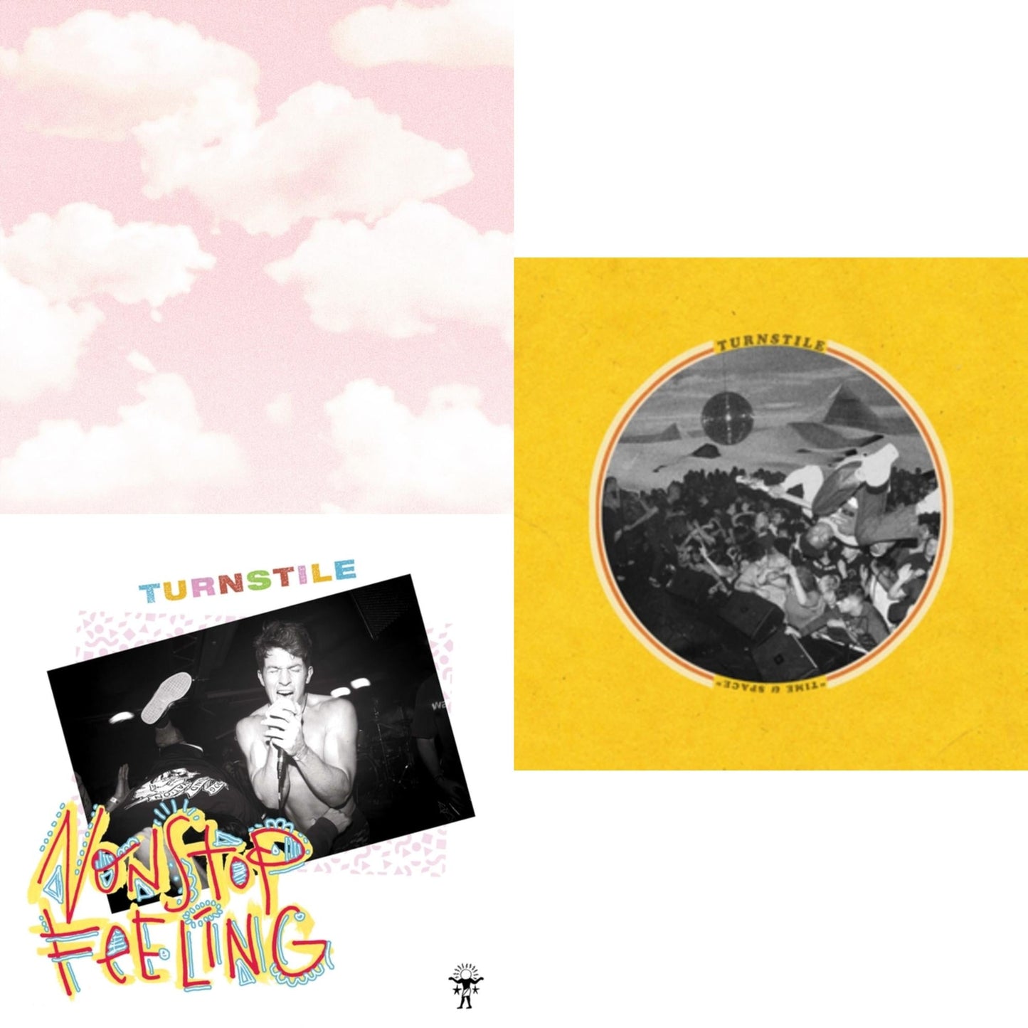Turnstile - Time & Space (Dl Card) & Nonstop Feeling & Glow On - LP Vinyl Bundle