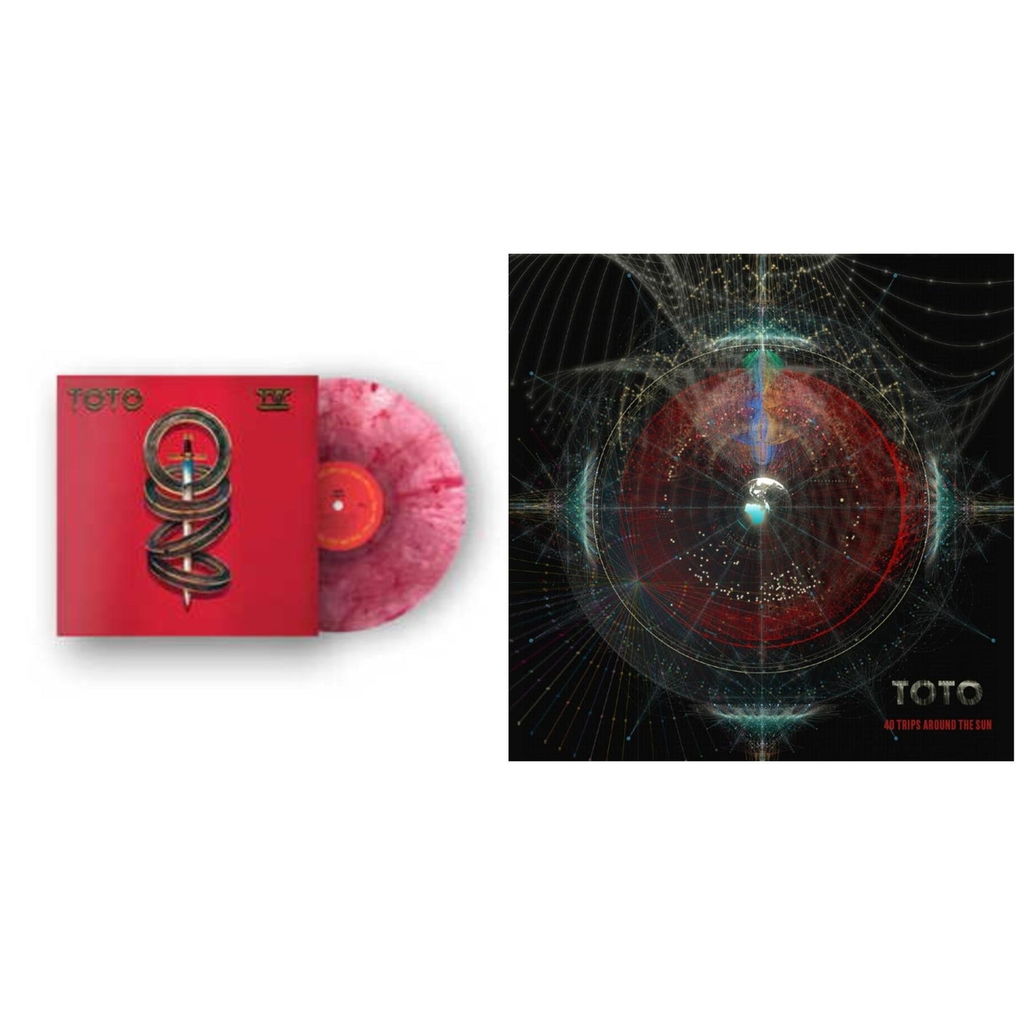 Toto - Iv (Bloodshot Red LP Vinyl) (Rsd Essential) & 40 Trips Around The Sun: Greatest Hits (2LP/150G/Dl Card)