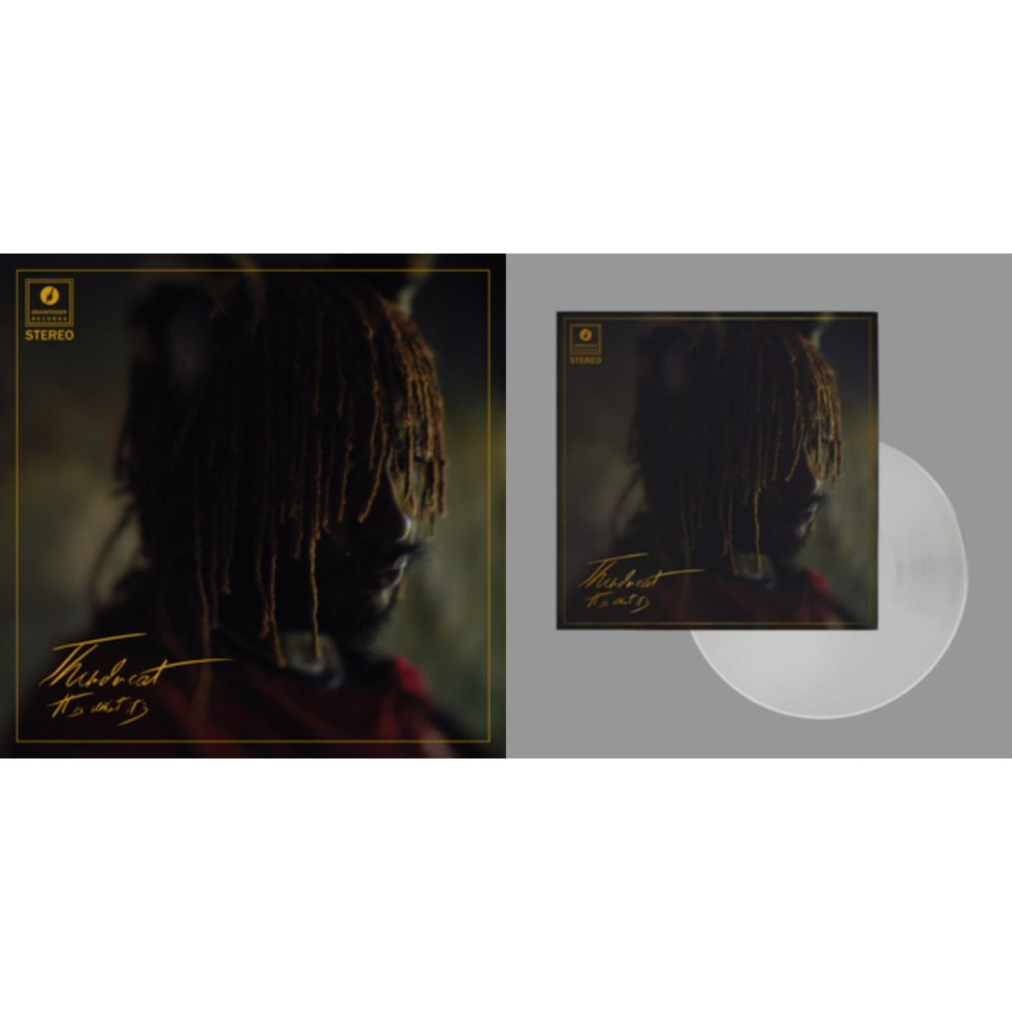 Thundercat - It Is What It Is (Red LP Vinyl/140G/3Mm Spined Sleeve/Gold Foil) & It Is What It Is (Clear LP Vinyl/140G/6Mm Spined Gatefold Sleeve/Gold Foil)