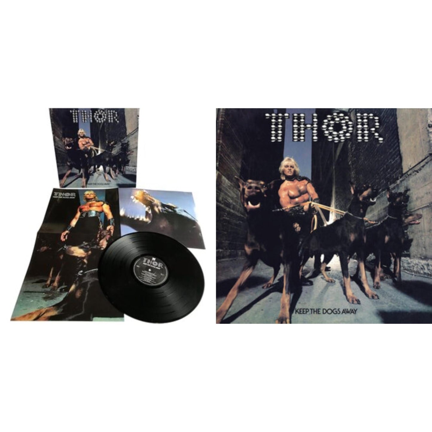 Thor - Keep The Dogs Away (Deluxe Edition) & Keep The Dogs Away (Purple/Black Haze LP Vinyl)