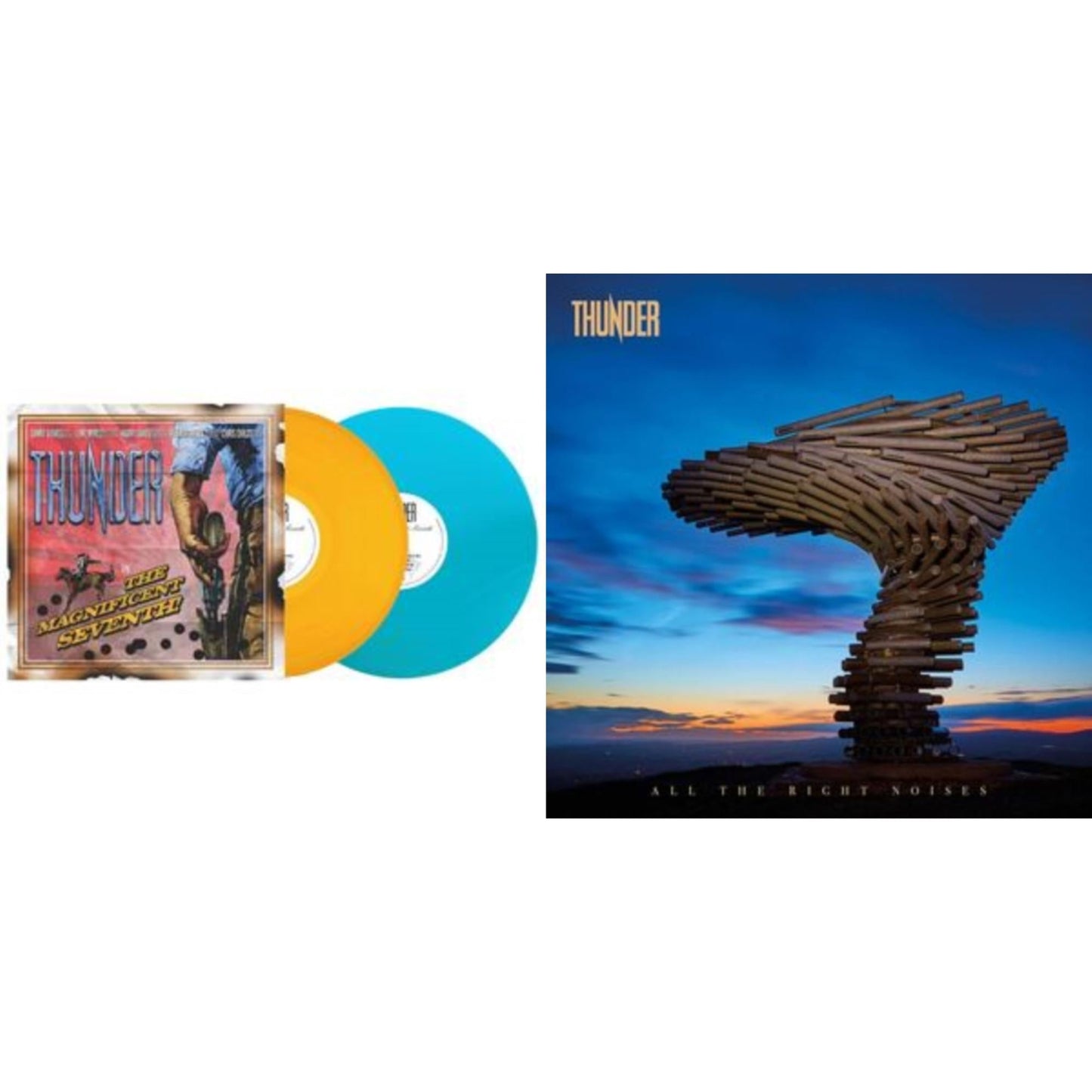 Thunder - All The Right Noises & Magnificent Seventh (2LP)
