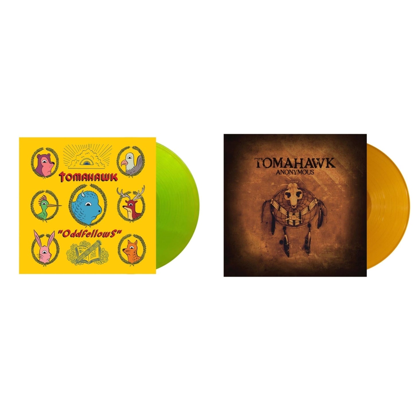 Tomahawk - Anonymous & Oddfellows (Radioactive Yellow LP Vinyl)