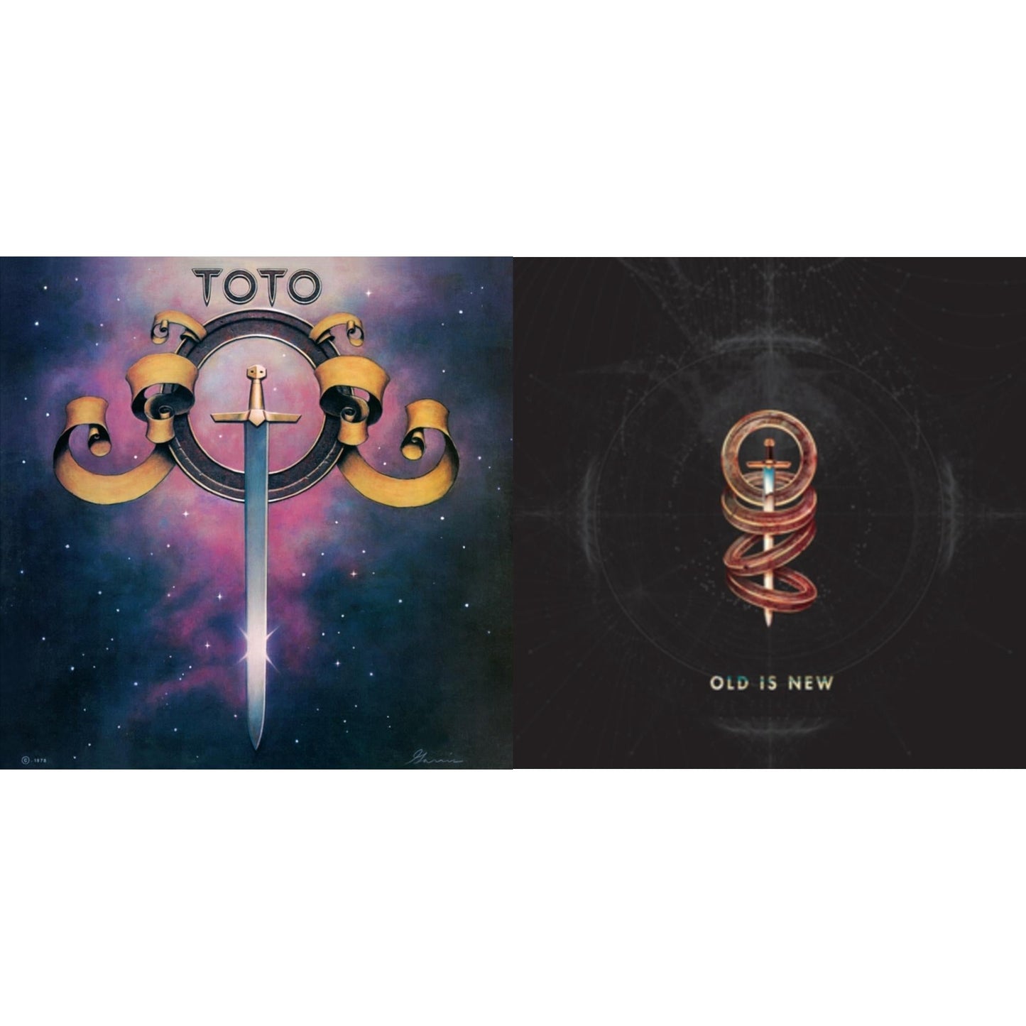 Toto - Toto (140G/Dl Insert) & Old Is New (140G/Dl Insert) - LP Vinyl Bundle