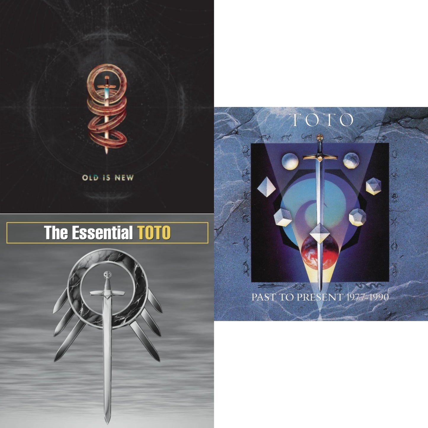 Toto - Old Is New & Essential Toto & Toto Past To Present 1977 - 1990 - CD Bundle