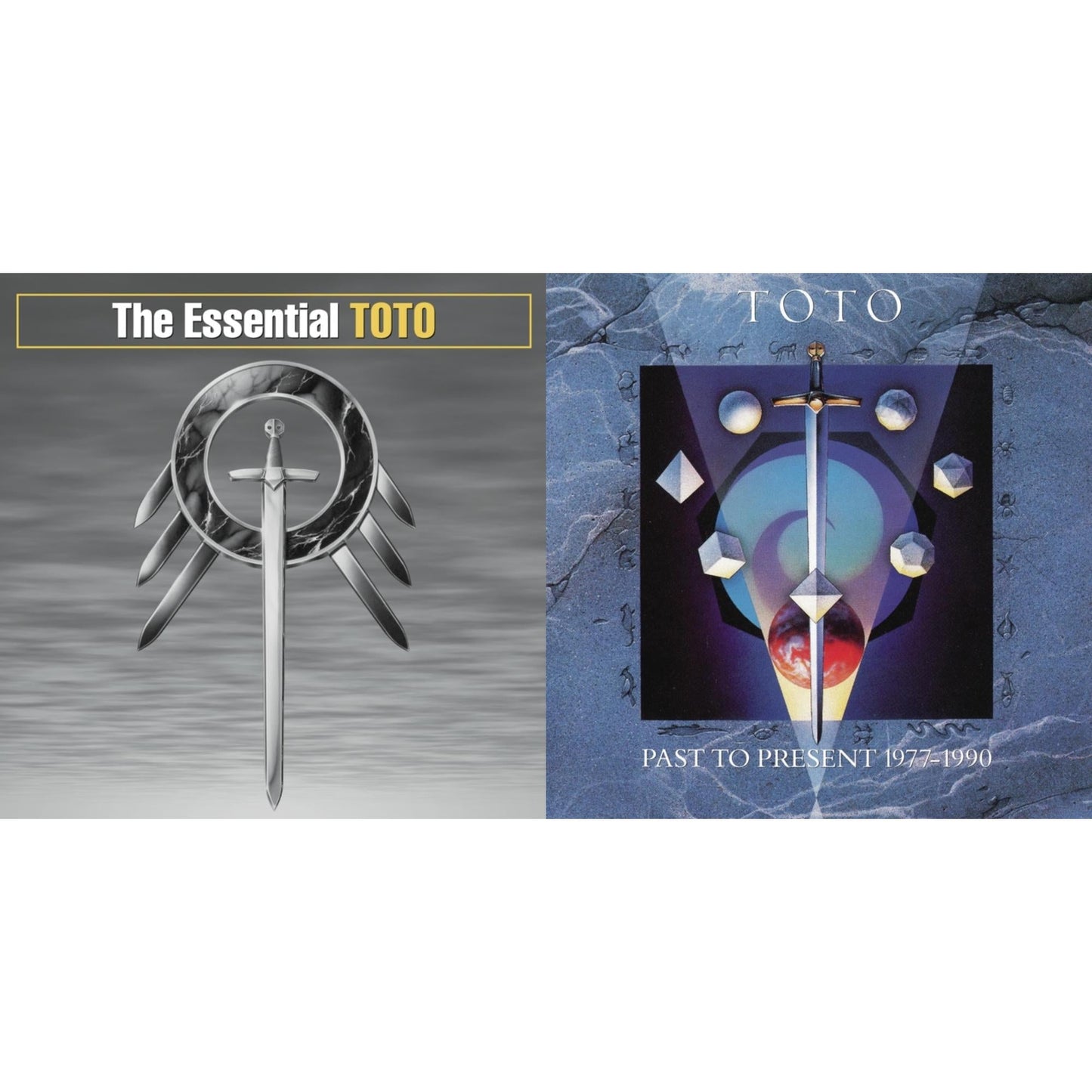Toto - Essential Toto & Toto Past To Present 1977 - 1990 - CD Bundle