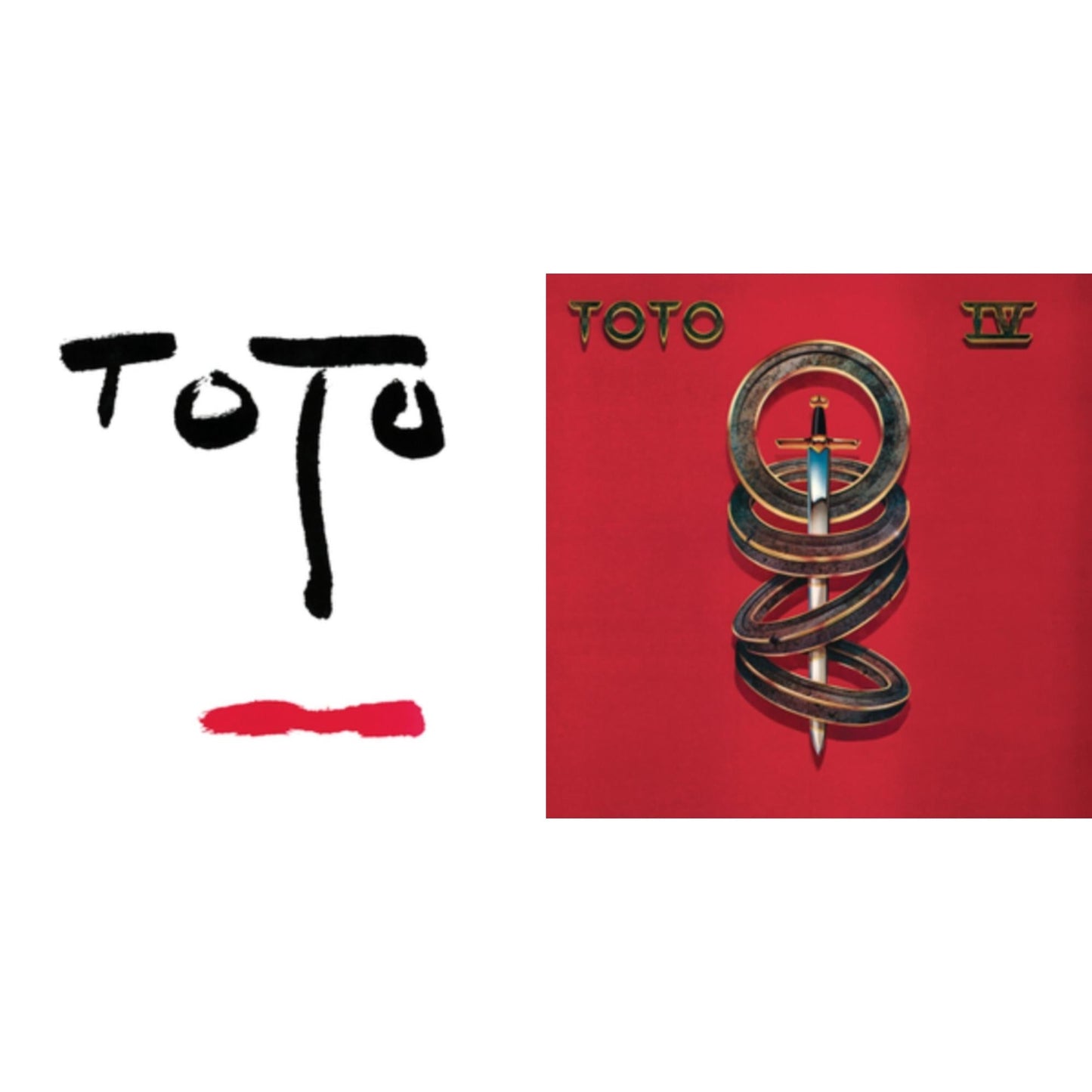 Toto - Turn Back (140G/Dl Insert) & Toto Iv - LP Vinyl Bundle