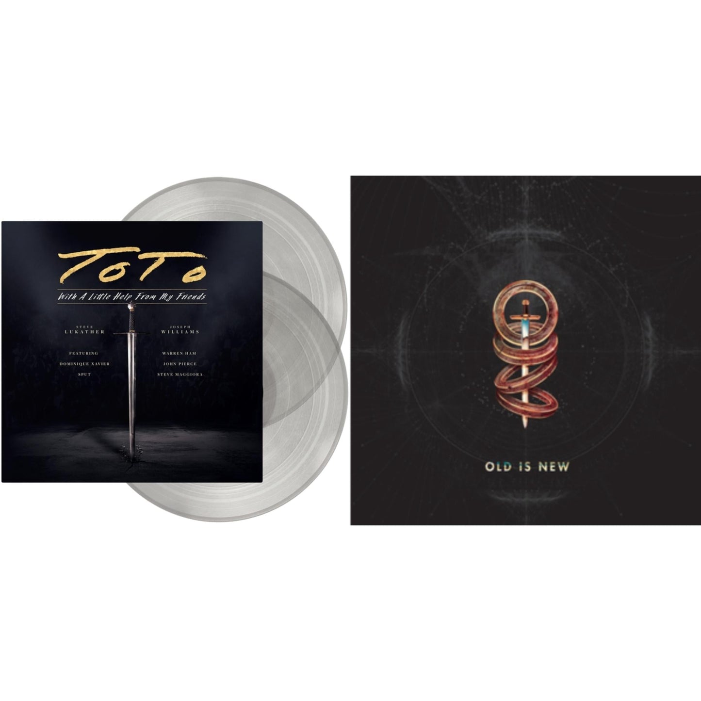 Toto - Old Is New (140G/Dl Insert) & With A Little Help From My Friends (X) (Transparent LP Vinyl)