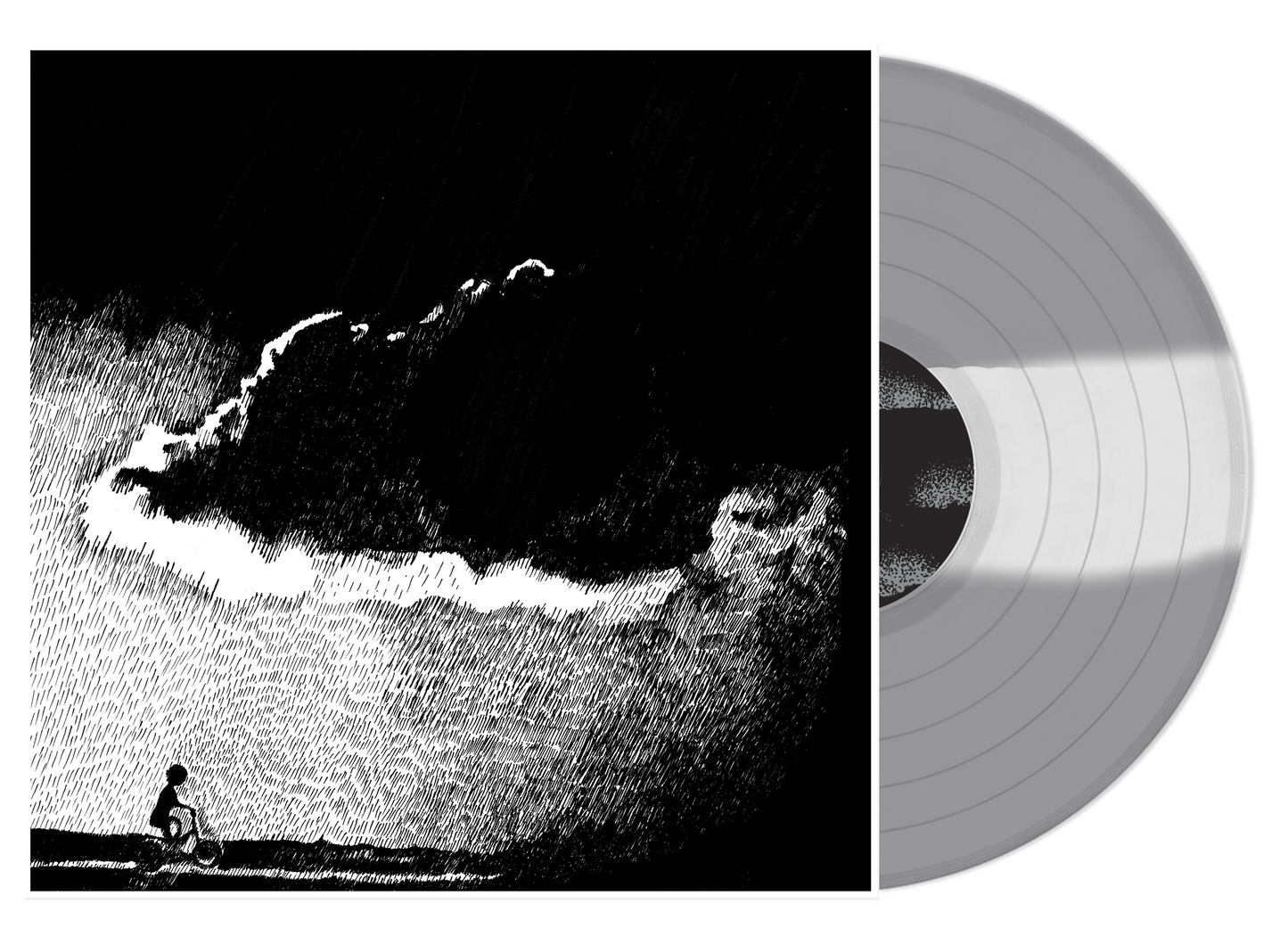 Touche Amore ‘....To The Beat Of A Dead Horse’ LP (Limited Edition – Only 400 Made, Clear/Silver Tri-Color Stripe Vinyl) Vinyl Record