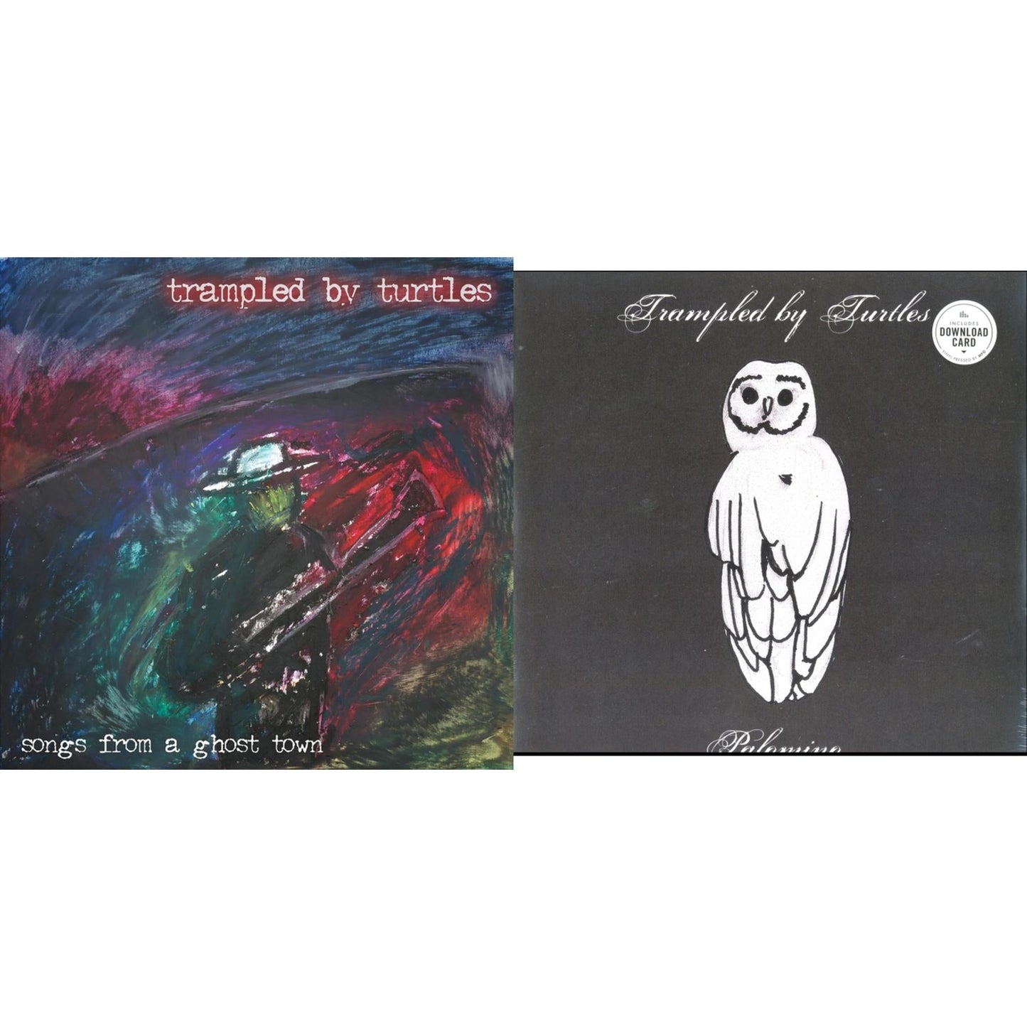 Trampled By Turtles - Songs From A Ghost Town & Palomino - LP Vinyl Bundle