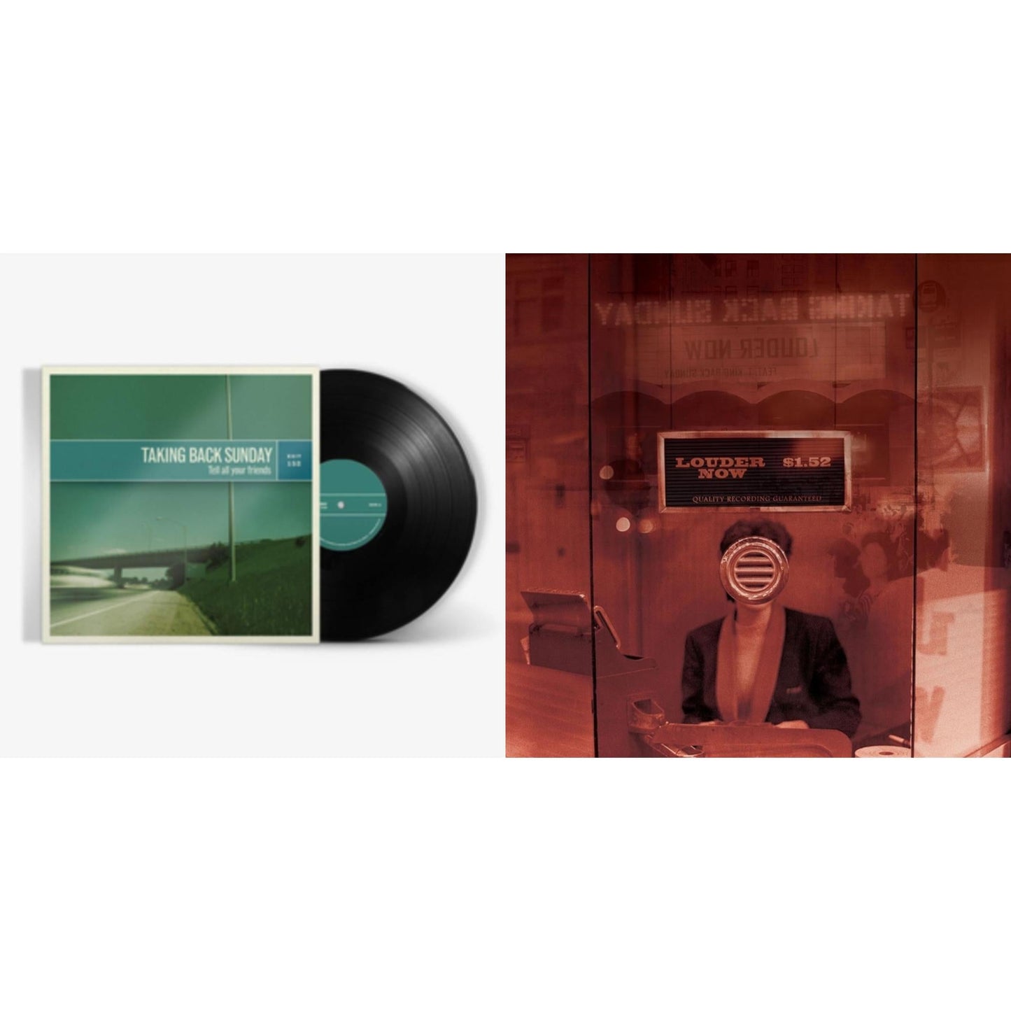Taking Back Sunday - Tell All Your Friends & Louder Now - LP Vinyl Bundle
