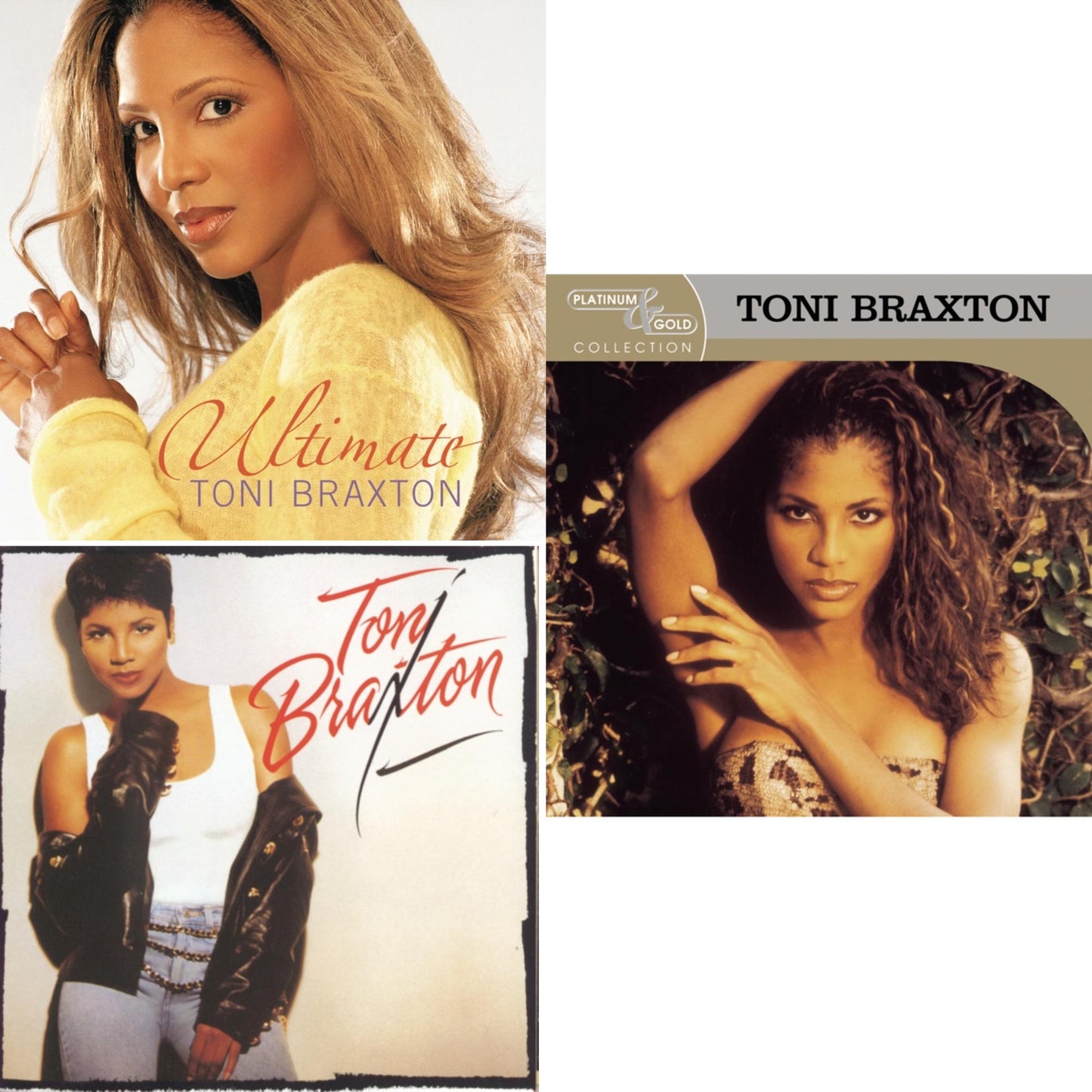 Toni Braxton - Ultimate Toni Braxton & Toni Braxton & Platinum & Gold Collection - CD Bundle
